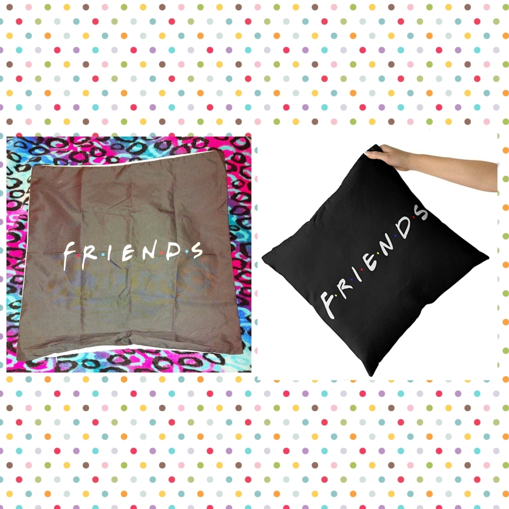 Unbranded Friends TV Decorative Square Throw Pillow Case/Pillow Cover 18x18 inch